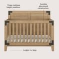 Child Craft Lucas 4in1 Convertible Crib, Baby Crib Converts to Day