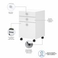 thumbnail image 6 of Bush Business Furniture Echo Bow Front Desk and Credenza Set by, 6 of 9