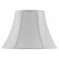 thumbnail image 1 of Cal Lighting SH-8104-14-WH 14 in. Vertical Piped Basic Bell Shade, White, 1 of 1