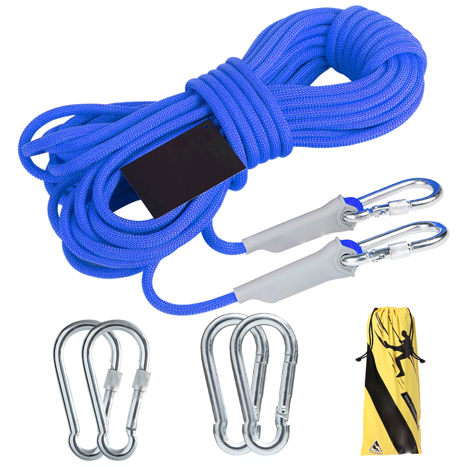 CragPro Static Climbing Rope,10.5mm x 20m UIAA Certified Outdoor Rappelling Cord CragPro Static Climbing Rope,10.5mm x 20m UIAA Certified Outdoor Rappelling Cord
