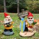 thumbnail image 1 of 3D Funny Dwarf Resin Doll Gnome Garden Figurines Courtyard Landscape Decoration Sculpture Dwarf Statue Handcraft DecorAChina He Qiyong unisex, 1 of 1