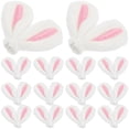 thumbnail image 1 of BRIGHTFUFU 30 piezas de tela Bunny Ears Hechor Materiales Materiales Central de cabello Accesorios de orejas de conejo, 1 of 7