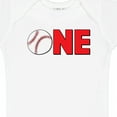 thumbnail image 4 of Inktastic One with Baseball Baby's First Birthday Boys or Girls Baby Bodysuit, 4 of 5