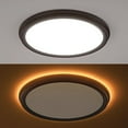 thumbnail image 5 of ETI 11" Low Profile Surface Mount LED Ceiling Light; Oil Rubbed Bronze, 3CCT Adjustable: 3000K/4000K/ 5000K, 5 of 8