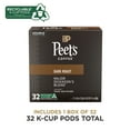 thumbnail image 5 of Peet's Coffee Major Dickason's Blend Premium Dark Roast Single Serve Coffee Pods, 32 Count, 5 of 7