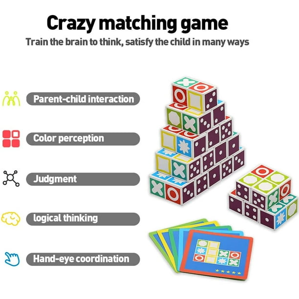 Puzzle Game from New Wave,Suitable for Children and Adults Board Games for  Family Night,Puzzles and Games 2.0 for Training Thinking Logic,Memory Game  That Can Be Used for Two-Player Matches