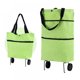 thumbnail image 1 of Bolsas plegables con ruedas para carrito de compras, bolsas reutilizables con ruedas para supermercado, 1 of 5
