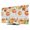 Green Orange, variant on Orange Green Pumpkins Fall Elastic Indoor TV Cover 24" Dust Protector,Stretch Fabric Flat Screen TV Covers,Thanksgiving Botanical Vintage Universal Anti-scratch Cover for Curved LCD LED OLED TVs