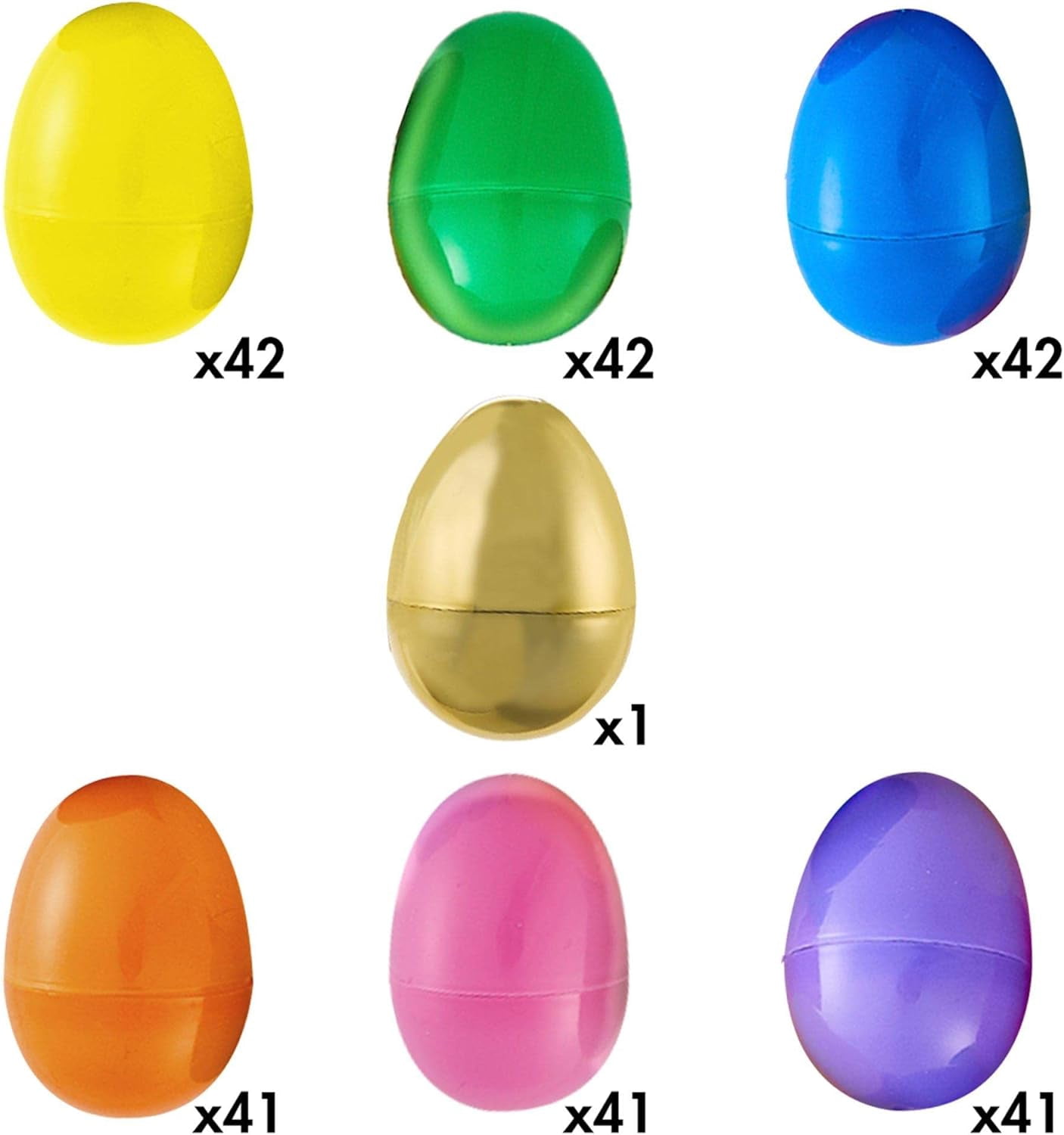 Giant Plastic Fillable Easter Eggs - 250 Multicolor Pieces, 11 Inch Large Size For Egg Hunts And Party Favors
