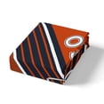 thumbnail image 4 of Erosebridal Football Duvet Cover American Football Sports Decor Bedding Set Queen, 3D Ball Games Comforter Cover Teens Bedroom, Navy Blue and Terra Cotta (Chicago), 4 of 6