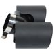 thumbnail image 4 of Punta De Escape Cuádruple De Fibra De Carbono De Acero Inoxidable Con 4 Salidas ParaDefender 90 110 L663, 4 of 8
