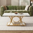 thumbnail image 3 of Table Basse Rectangulaire, Tables Basses Modernes de 47,24 Po pour Salon, 3 of 5