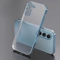 thumbnail image 3 of S 23 22 21 A 53 33 Transparent Plating Case For Samsung Galaxy S21 S22 S23 Ultra Plus Fe 5G 2023 Original Luxury Clear Tpu Cover, 3 of 7