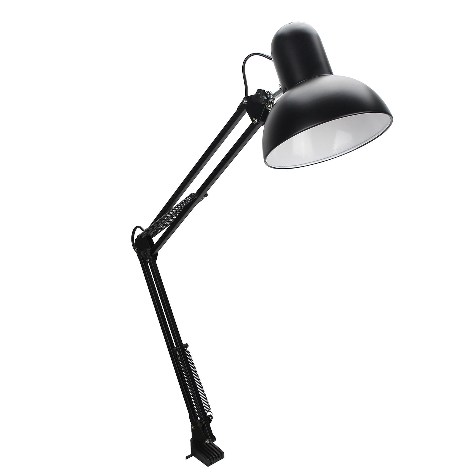 Nieyigj LED Clip-On Desktop Light 360 Degrees Rotation Folding Lamp for Nail Art Eyelashes Grafting, 220V-240V Multi-purpose Eye Care Desk Light, Adjustable Long Arm Clip Lamp (No Bulb Included)