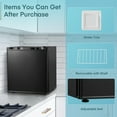 WNGSHA 1.7 Cu. Ft Mini Refrigerator With Freezer Compact Small Fridge