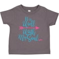 thumbnail image 3 of Inktastic It is Well with My Soul Pink Arrow Boys or Girls Toddler T-Shirt, 3 of 5
