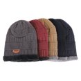 thumbnail image 2 of Men's Women's Winter Beanie Hat Warm Knit Hat Thick Fleece Lined Winter Cap, 2 of 7
