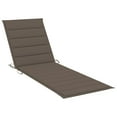 thumbnail image 4 of vidaXL Sun Loungers 2 pcs with Table and Cushions Solid Acacia Wood, 4 of 5