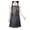 Black, variant on WEIKE PU leather cooking apron, wear-resistant, waterproof and oil-proof, for kitchen use