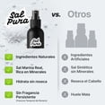 thumbnail image 3 of SAL PURA Sea Salt Spray - Spray de Sal Marina Mexicana Aut&eacute;ntica | Texturizador y Voluminizador Natural para Cabello, con Infusi&oacute;n de Romero - 150ml, 3 of 5