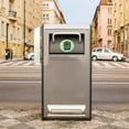 thumbnail image 4 of 1 Set Recycle And Trash Glow In The Dark Stickers Recycling Symbol Trash Can Vinyl Decal Stickers For Metal Plastic Garbage Cans And Bins Decal, 4 of 8