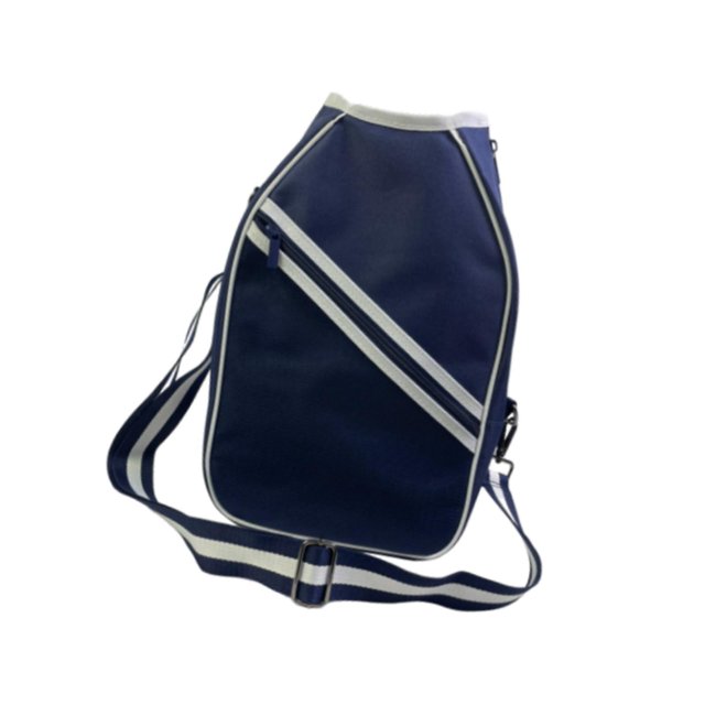 Ruiboury Housse de Raquette de Pickleball pour Protection Pochette Bleu Blanc