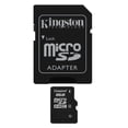 thumbnail image 1 of Kingston 8 GB microSDHC Clase 4 Tarjeta de memoria flash SDC4 / 8GB, Negro, 1 of 2