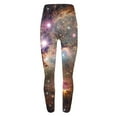 thumbnail image 5 of AOOCHASLIY Womens Pants Summer Clothes Womens Fashion Casual Christmas Printed Tight Leggings High Waist Long Pants, 5 of 6