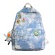 thumbnail image 1 of Vintage Canvas Schoolbag for Girls Gray/Green/Blue/Pink Multi-pocket Backpack for Female Teenage Girl Backpack, 1 of 5