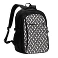 thumbnail image 1 of Fotbe Bowling Pins Mochila con Estampado y Puerto USB para Hombre y Mujer, Mochila Antirrobo, Mochila de Viaje, Mochila Escolar, Mochila Universitaria, 1 of 7