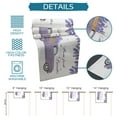 thumbnail image 7 of Table Runner Dresser Scarves 120 Inch Long, Rustic Farm Purple Lavender on Truck Linen Dining Table Runners Spring Blossom White Tabletop Scarf for Wedding Holiday Party Kitchen, 7 of 7