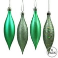 thumbnail image 2 of Vickerman 5.5" Sea Foam Finial Drop Christmas Ornament, Assorted 4 Finish, 8 per Pack, 2 of 4
