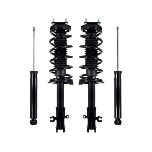 Set of 4 Front Quick Complete Strut-Coil Spring-Rear Shock For 2007-2012 Mazda Cx-7 L4 2.3L