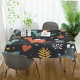 thumbnail image 3 of Yayeee Tablecloths 54" x 54" Rectangle Wrinkle Resistant Party Table Cover, Cute Dinosaur, 3 of 8
