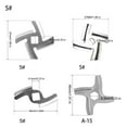 thumbnail image 4 of Accessoires pour Plaque de Cuisson à Carneau Doméstique Plaque de Cuisson en Acier Inoxydable Machine à Lavement Plaque d'Orifice pour Plaque de Cuisson à Carneau, 4 of 7