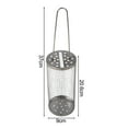thumbnail image 2 of yaaqii Portable Detachable Stainless Steel Grill Cage Rolling Vegetable Grill Basket, 2 of 10