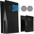 thumbnail image 1 of Coque Rigide PS5 pour Faceplate, Étui Anti-Rayures et Antipoussière pour Console Édition Disque, Matériau ABS avec Évents de Refroidissement et Filtre à Poussière, Installation et Retrait Faciles, Résistant aux Impacts pour, 1 of 5