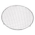 thumbnail image 3 of Unique Bargains Round Cooking Rack, 10.4-inch Stainless Steel Cross Wire Barbecue Grill Net Racks with Legs, 3 of 5