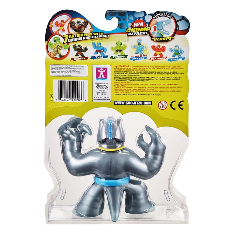 Heroes of Goo Jit Zu Dino Power Hero Pack, Veraptz Velociraptor