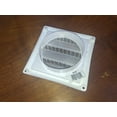 thumbnail image 2 of Deflecto Supurr-Vent Louvered Outdoor Dryer Vent Cover 4" Hood, 2 of 2