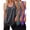 Deep Green/Dark Grey/Purple, variant on Weardear 3 Pack Racerback Tank Tops for Women Moisture Wicking Athletic Shirts with Banded Bottom Loose Tummy Flattering Running Tops