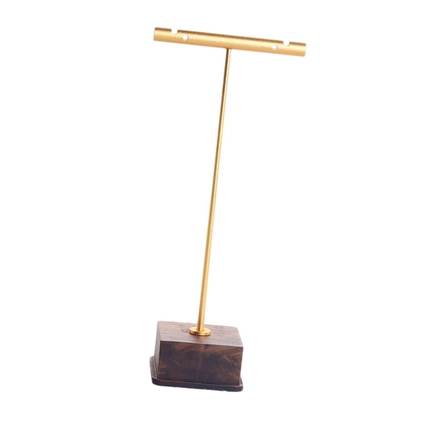 Soporte de exhibición de aretes Jinwen Torre de joyería resistente Altura 14cm