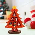 thumbnail image 3 of Decoraciones para árboles de Navidad 3D Ligero con compartimentos Accesorios de exhibición creativa para escritorio Tienda de Navidad Red pequeña cuadrícula perfecl Árbol del festival, 3 of 8