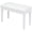 White-flat, variant on Yunken Duet Piano Bench with Storage Compartment and Thick Cushion Hinged top Artist Duet Seat