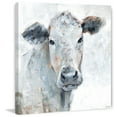 thumbnail image 2 of Marmont Hill Sweet Cow Face Canvas Wall Art, 2 of 7