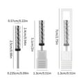 thumbnail image 2 of Versatile Drill Bits with Tapered and Cone Shape Manicures Tool Suitable for Acrylic or Gel Removal, 2 of 8