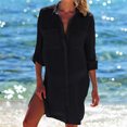 thumbnail image 2 of Fortune Robe de Plage pour Femmes, Maillot de Bain, Robe Chemise Mini d'Été, 2 of 2