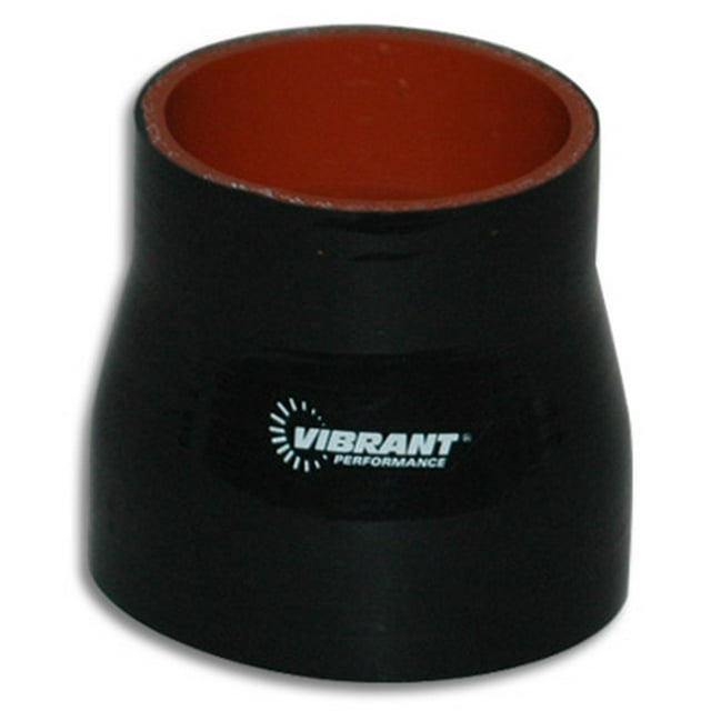 Vibrant Performance Intercooler Hose Coupling 2779 2 Inch Inside Diameter To 3 Inch Inside Diameter; Straight Transition; 3 Inch Length; Black; 4 Ply Reinforced Silicone