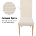thumbnail image 2 of Fundas elásticas para sillas de comedor, fundas protectoras para muebles de Spandex suave Parsons para comedor, cocina, hogar, Hotel Ormromra  WMZL-285-1, 2 of 2