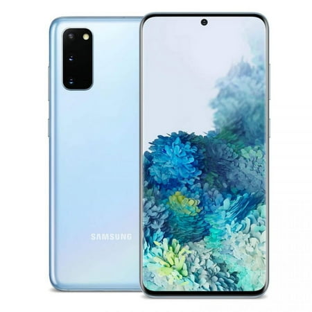 Restored Samsung Galaxy S20 5G 128gb Rom 8gb Ram G981 Unlocked Smartphone Manufacturer Cloud Blue (Refurbished)